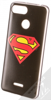 DC Comics Superman 002 TPU ochranný silikonový kryt s motivem pro Xiaomi Redmi 6 černá (black)