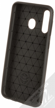 Forcell Carbon ochranný kryt pro Samsung Galaxy M30 černá (black) zepředu