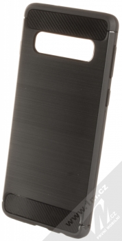 Forcell Carbon ochranný kryt pro Samsung Galaxy S10 černá (black)