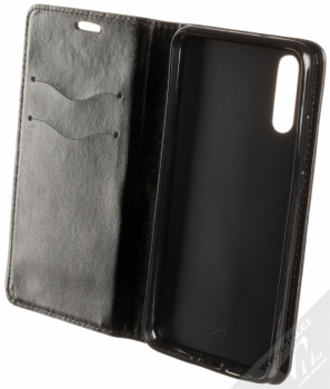 Forcell Magnet Book flipové pouzdro pro Huawei P20 černá (black) otevřené