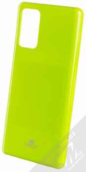 Goospery Jelly Case TPU ochranný kryt pro Samsung Galaxy Note 20 limetkově zelená (lime green)