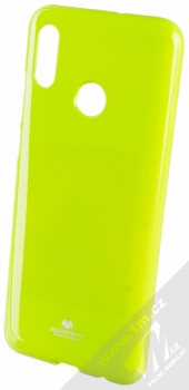 Goospery Jelly Case TPU ochranný silikonový kryt pro Huawei P Smart (2019), Honor 10 lite limetkově zelená (lime green)