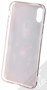 Marvel Iron Man 003 TPU ochranný silikonový kryt s motivem pro Apple iPhone X, iPhone XS oranžová (orange) zepředu