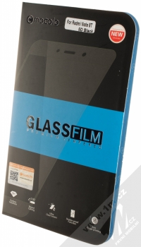 Mocolo Premium 5D Tempered Glass ochranné tvrzené sklo na kompletní displej pro Xiaomi Redmi Note 8T černá (black) krabička