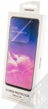 Samsung ET-FG973CT Screen Protector originální ochranná fólie pro Samsung Galaxy S10 krabička