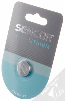 Sencor SBA CR2025 1BP LI knoflíková baterie CR2025 - 1ks stříbrná (silver) krabička
