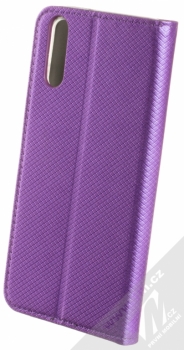 Sligo Smart Magnet flipové pouzdro pro Huawei P20 fialová (purple) zezadu