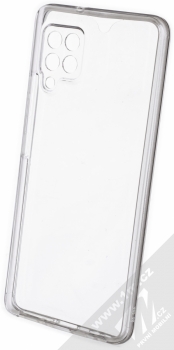 1Mcz 360 Full Cover sada ochranných krytů pro Samsung Galaxy A42 5G průhledná (transparent) komplet zezadu