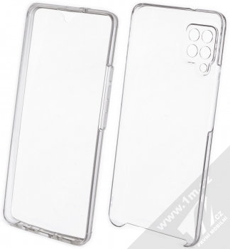 1Mcz 360 Full Cover sada ochranných krytů pro Samsung Galaxy A42 5G průhledná (transparent)