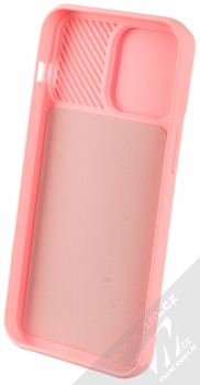 1Mcz CamShield Soft ochranný kryt pro Apple iPhone 14 Pro Max světle růžová (light pink) zepředu