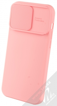 1Mcz CamShield Soft ochranný kryt pro Apple iPhone 14 Pro Max světle růžová (light pink)