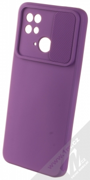 1Mcz CamShield Soft ochranný kryt pro Xiaomi Redmi 10C, Redmi 10 Power fialová (violet) otevřené