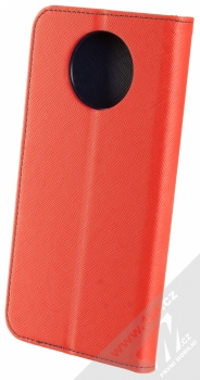 1Mcz Fancy Book flipové pouzdro pro Xiaomi Redmi Note 9T červená modrá (red blue) zezadu