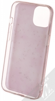 1Mcz Gold Glam Růžové odlesky TPU ochranný kryt pro Apple iPhone 13 růžová (pink) zepředu