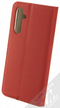 1Mcz Magnet Book flipové pouzdro pro Samsung Galaxy A54 5G červená (red) zezadu