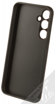 1Mcz Matt Skinny TPU ochranný silikonový kryt pro Samsung Galaxy S23 FE černá (black) zepředu