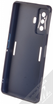 1Mcz Matt Skinny TPU ochranný silikonový kryt pro Xiaomi Poco F4 GT tmavě modrá (dark blue) zepředu