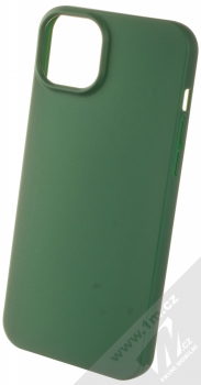 1Mcz Matt TPU ochranný silikonový kryt pro Apple iPhone 14 Plus tmavě zelená (forest green)