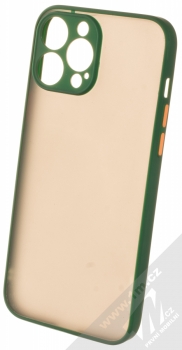 1Mcz Solid Bumper ochranný kryt pro Apple iPhone 13 Pro Max tmavě zelená (dark green)