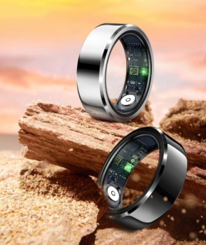 Aligator Smart Ring chytrý prsten velikost 9 (AR0109B) černá (black)