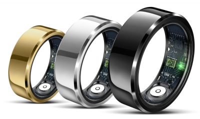 Aligator Smart Ring chytrý prsten velikost 9 (AR0109B) černá (black)