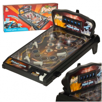 1Mcz Super Pinball 361 elektronická stolní hra se zvuky a světlem černá (black)