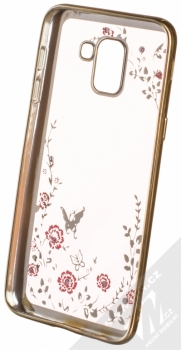 Forcell Diamond TPU ochranný kryt pro Samsung Galaxy J6 (2018) zlatá (gold) zepředu