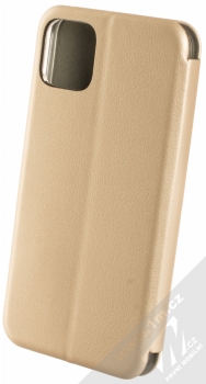 Forcell Elegance Book flipové pouzdro pro Apple iPhone 11 Pro Max zlatá (gold) zezadu