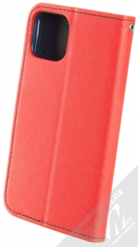 Forcell Fancy Book flipové pouzdro pro Apple iPhone 11 Pro červená modrá (red blue) zezadu