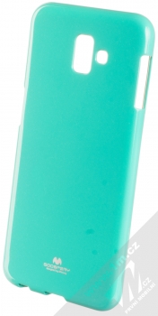 Goospery Jelly Case TPU ochranný silikonový kryt pro Samsung Galaxy J6 Plus (2018) mátově zelená (mint green)