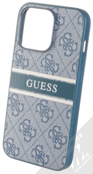 Guess 4G Printed Stripe ochranný kryt pro Apple iPhone 13 Pro (GUHCP13L4GDBL) modrá (blue)