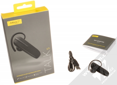 Jabra Talk 5 Bluetooth headset černá (black) balení