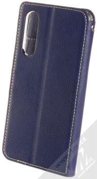 Molan Cano Issue Diary flipové pouzdro pro Huawei P30 tmavě modrá (navy blue) zezadu