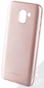 Molan Cano Jelly Case TPU ochranný kryt pro Samsung Galaxy J6 (2018) růžově zlatá (rose gold)