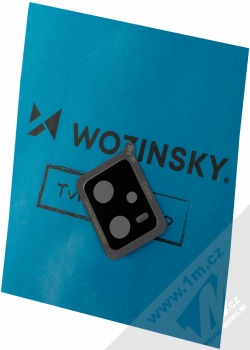 Wozinsky Full Camera Tempered Glass tvrzené sklo na oblast fotoaparátu pro Xiaomi Redmi Note 12 Pro Plus černá (black)