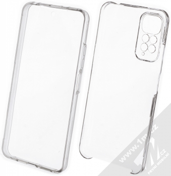 1Mcz 360 Full Cover sada ochranných krytů pro Xiaomi Redmi Note 11 (Global version), Note 11S (Global version) průhledná (transparent)