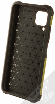 1Mcz Armor odolný ochranný kryt pro Huawei P40 Lite zlatá černá (gold black) zepředu