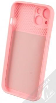 1Mcz CamShield Soft ochranný kryt pro Apple iPhone 13 světle růžová (light pink) zepředu