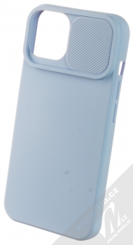 1Mcz CamShield Soft ochranný kryt pro Apple iPhone 14 blankytně modrá (sky blue) otevřené