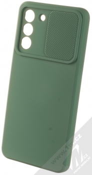 1Mcz CamShield Soft ochranný kryt pro Samsung Galaxy S21 FE šedozelená (grey green) otevřené