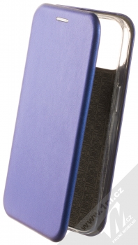 1Mcz Elegance Book flipové pouzdro pro Apple iPhone 14 tmavě modrá (dark blue)