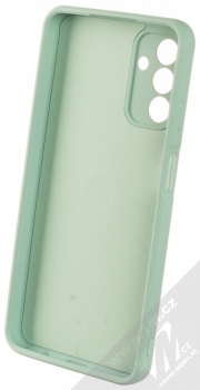 1Mcz Grip Ring Skinny ochranný kryt s držákem na prst pro Samsung Galaxy A13 5G mátově zelená (mint green) zepředu