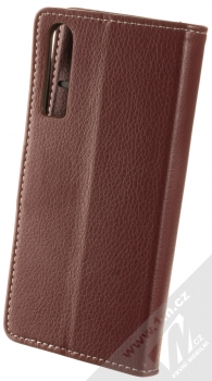 1Mcz Horizon-1H Book flipové pouzdro pro Huawei P30 burgundská červená (burgundy red) zezadu