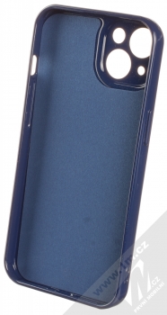 1Mcz Jelly Skinny TPU ochranný kryt pro Apple iPhone 13 tmavě modrá (navy blue) zepředu