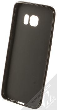 1Mcz Jelly Skinny TPU ochranný kryt pro Samsung Galaxy S7 Edge černá (black) zepředu