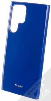 1Mcz Jelly TPU ochranný kryt pro Samsung Galaxy S22 Ultra 5G tmavě modrá (navy blue)