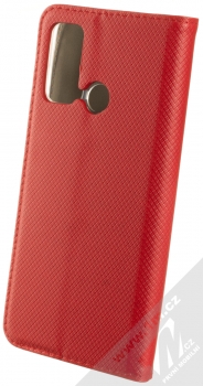 1Mcz Magnet Book flipové pouzdro pro Motorola Moto G60 červená (red) zezadu