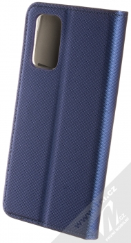 1Mcz Magnet Book flipové pouzdro pro Samsung Galaxy Note 20 tmavě modrá (dark blue) zezadu