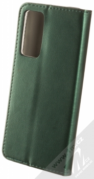 1Mcz Magnetic Book flipové pouzdro pro Xiaomi 12, Xiaomi 12X tmavě zelená (dark green) zezadu