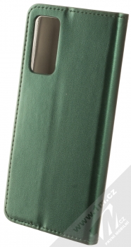 1Mcz Magnetic Book flipové pouzdro pro Xiaomi Redmi Note 11 Pro 4G (Global version), Redmi Note 11 Pro 5G (Global version) tmavě zelená (dark green) zezadu